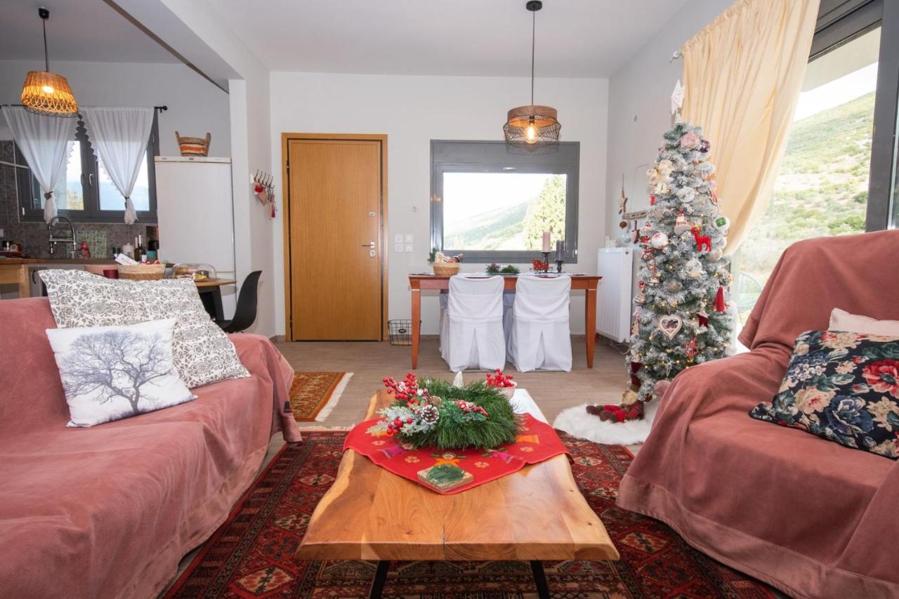 Stellas Guesthouse Near Arachova Stirion Ngoại thất bức ảnh